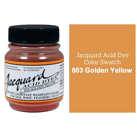 Acid Dyes festék 14g Jacquard - 603 Golden Yellow