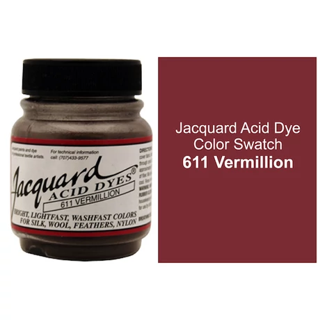 Acid Dyes festék 14g Jacquard - 611 Vermilion
