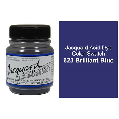 Acid Dyes festék 14g Jacquard - 623 Brillant Blue