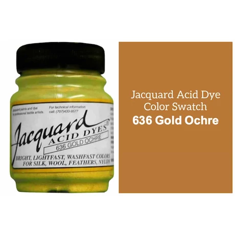 Acid Dyes festék 14g Jacquard - 636 Gold Ochre