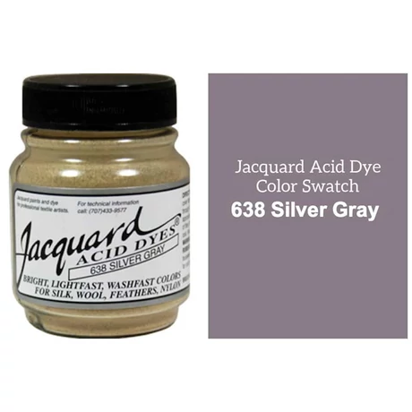 Acid Dyes festék 14g Jacquard - 638 Silver Gray
