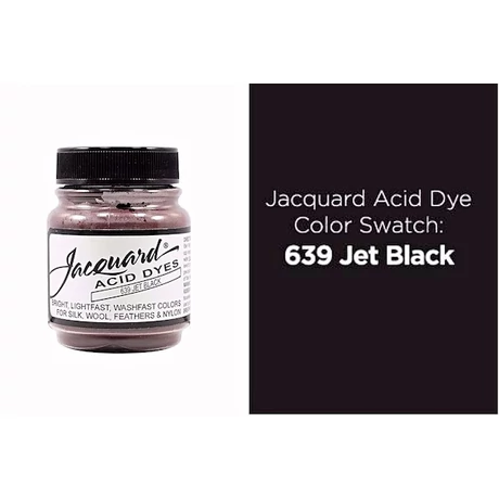 Acid Dyes festék 14g Jacquard - 639 Jet Black