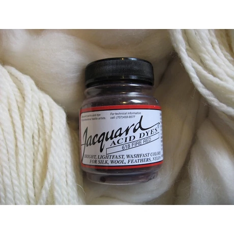 Acid Dyes festék 14g Jacquard - 618 Fire Red