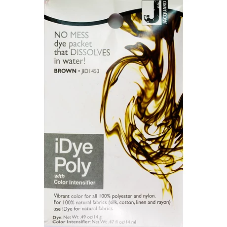 Idye Poly textil festék Jacquard - Brown