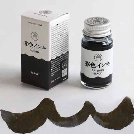 Saishiki 12ml töltőtolltinta Guitar - T1 Black