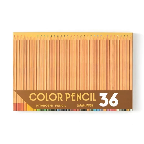 Szinesceruza 36db papírdobozos Kitaboshi
