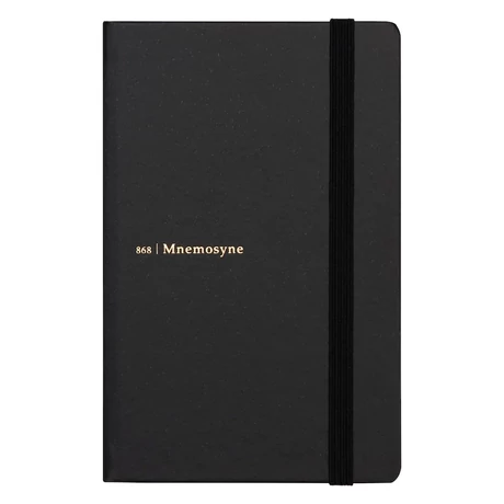 Mnemosyne Journal A6/80lap 5mm pontrács Maruman - Black
