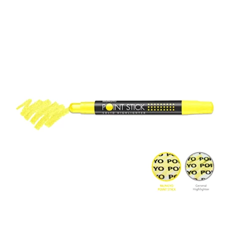 Point Stick szövegkiemelő Mungyo - Yellow