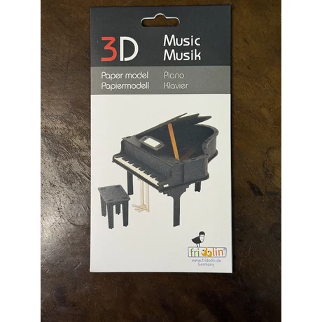 3D papírmodell - Piano