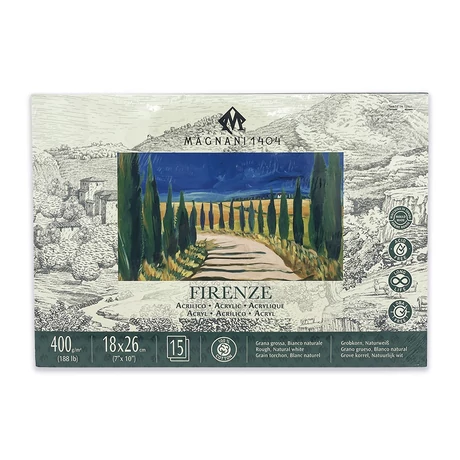Firenze akriltömb 18x26cm/15lap 400g Magnani