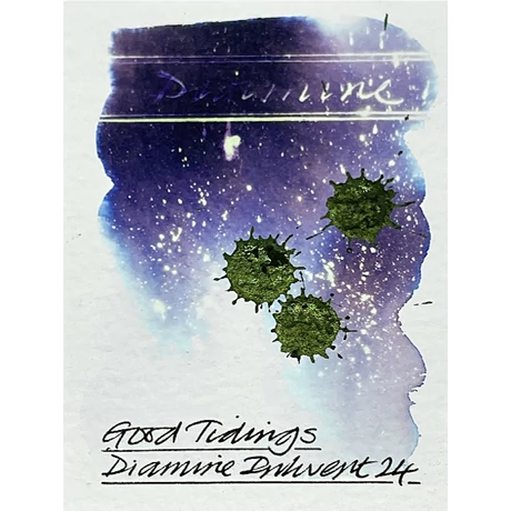 Töltőtolltinta 50ml Black E. Extreme Sheen Diamine - Good Tidings Töltőtolltinta 50ml Black E. Extreme Sheen Diamine - Good Tidings