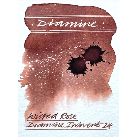 Töltőtolltinta 50ml BLack E. Standard Diamine - Wilted Rose