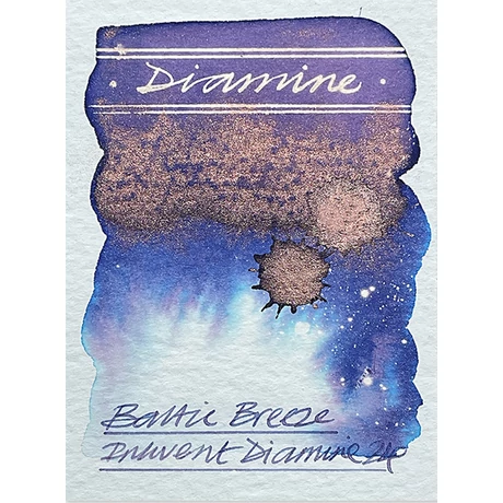 Töltőtolltinta 50ml BLack E. Shimmer Diamine - Baltic Breeze