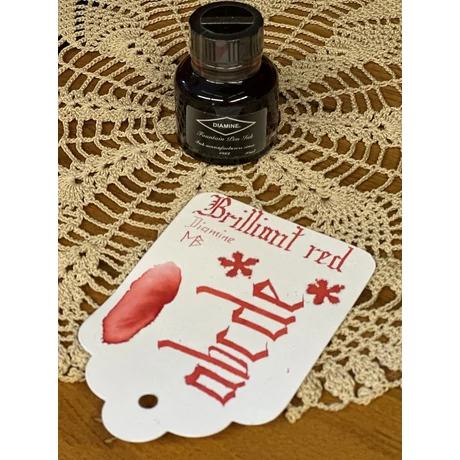 Töltőtolltinta 30ml Diamine - Brillant red