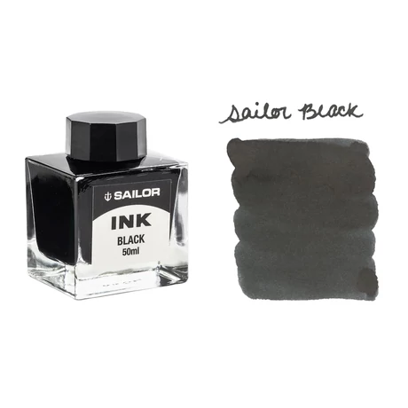 Általános töltőtolltinta 50ml Sailor  - Black