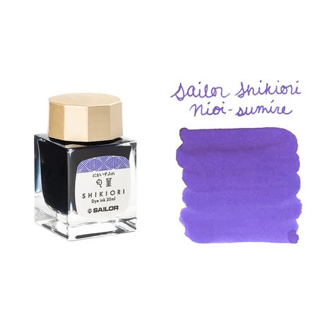 Shikiori töltőtolltinta 20ml Sailor - Nioi Sumire