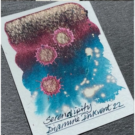 Töltőtolltinta 50ml G.E. Shimmer&Sheen Diamine - Serendipity