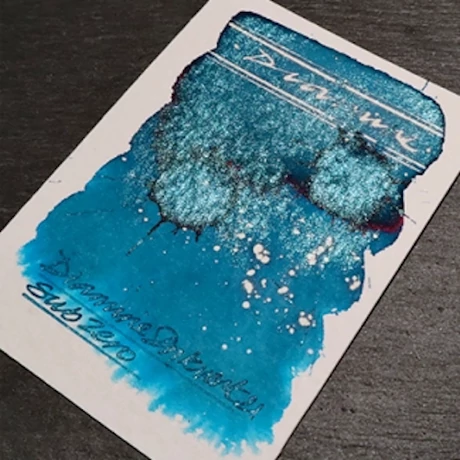 Töltőtolltinta 50ml R.E. Shimmer Diamine - Subzero