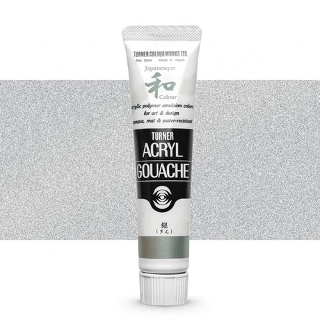 Akrilfesték 20ml Turner  - 380 Japanesque Silver