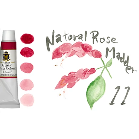 Akvarell 15ml Turner Artists - 11 Natural Rose Madder