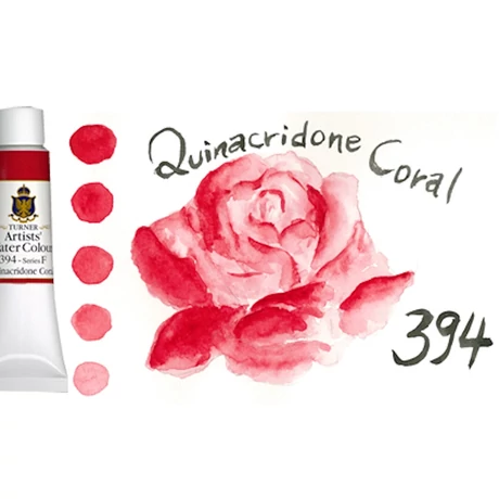 Akvarell 15ml Turner Artists - 394 Quinacridone coral