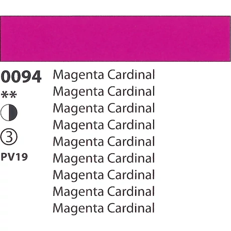 Magenta Cardinal olajfesték 60ml Umton - 0094 Magenta Cardinal