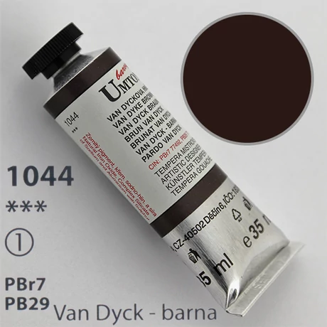 Gouache 35ml Umton - 1044 Van Dyck barna
