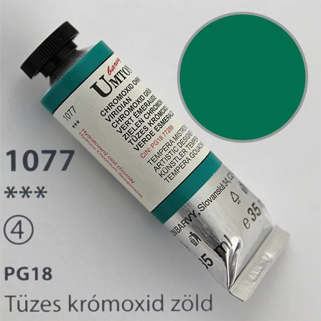 Gouache 35ml Umton - 1077 Tüzes krómoxid zöld