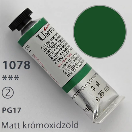 Gouache 35ml Umton - 1078 Matt krómoxidzöld