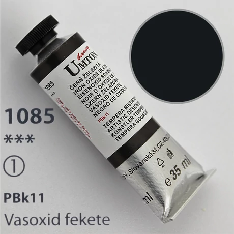 Gouache 35ml Umton - 1085 Vasoxid fekete