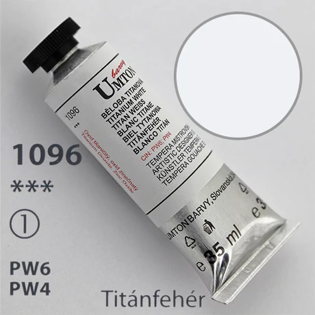 Gouache 35ml Umton - 1096 Titánfehér