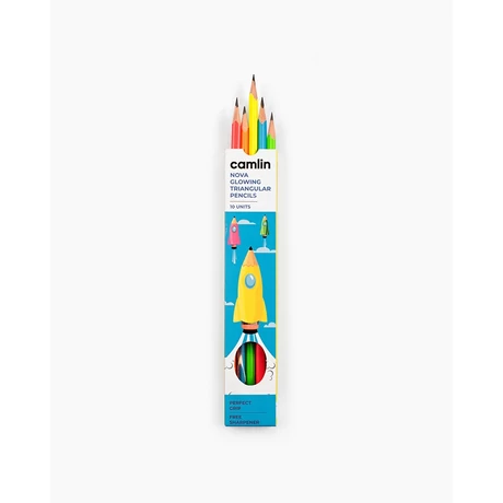 Grafitceruza 10db Nova Glowing Camlin