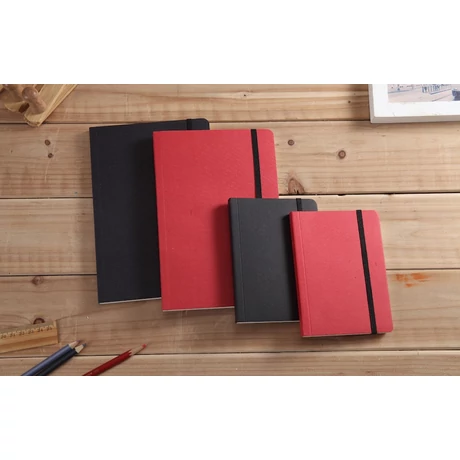 Travel Journal A5/80lap 80g Soft cover Potentate - fekete borítóval