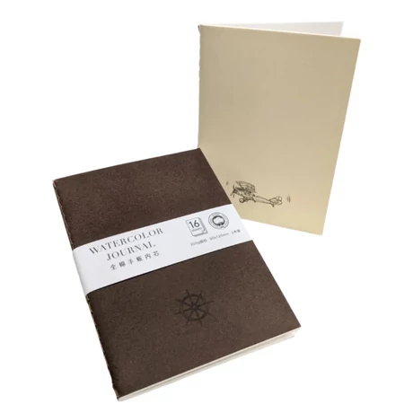 Akvarelltömb 9x12cm/16lap 2db pamut Potentate