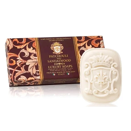 Sandalwood szappan 3x125g Saponificio Artigianale Fiorentino