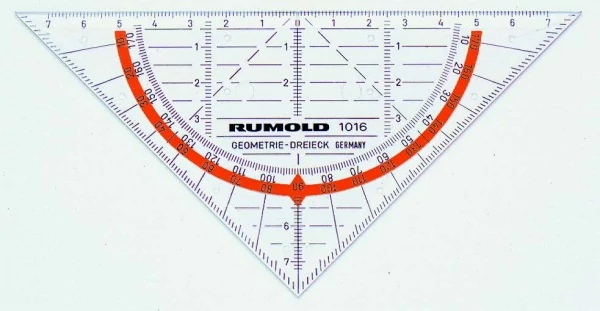 Geometriavonalzó 160mm 1016 Rumold