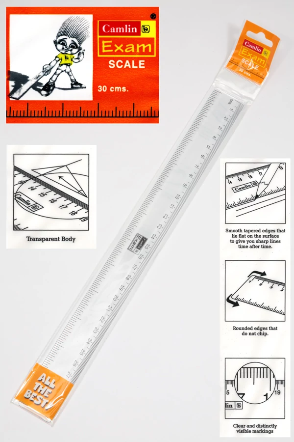 Vonalzó 30cm Camlin 5248481