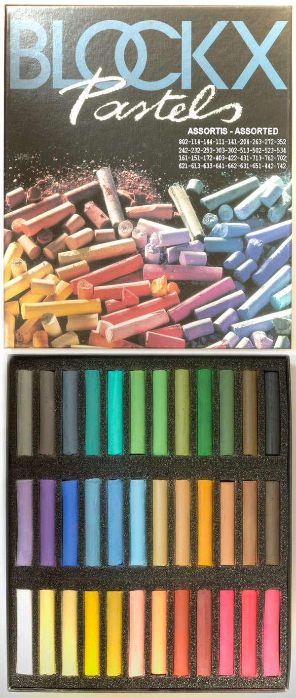 Artist finompasztell szett 36 szín Blockx Assorted