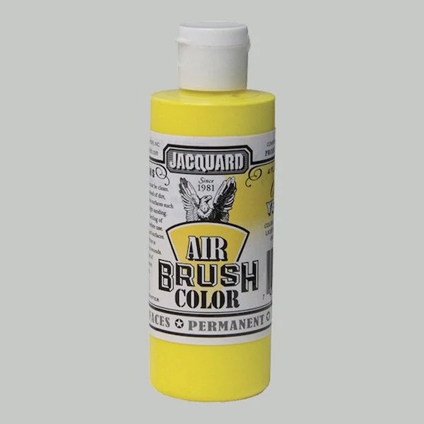 Akrilfesték 118ml Airbrush Jacquard - Fluorescent yellow