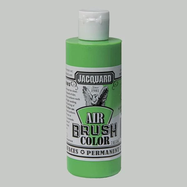 Akrilfesték 118ml Airbrush Jacquard - Fluorescent green