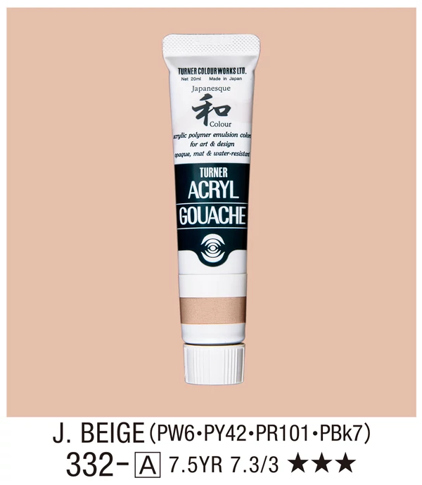Akrilfesték 20ml Turner - 332 Japan Beige