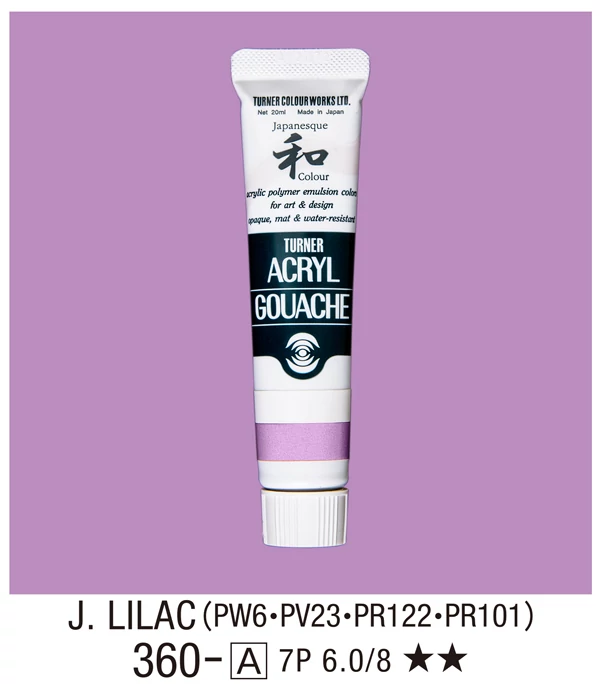 Akrilfesték 20ml Turner - 360 Japan Lilac