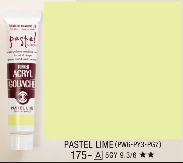 Akrilfesték 20ml Turner - 175 Pastel Lime