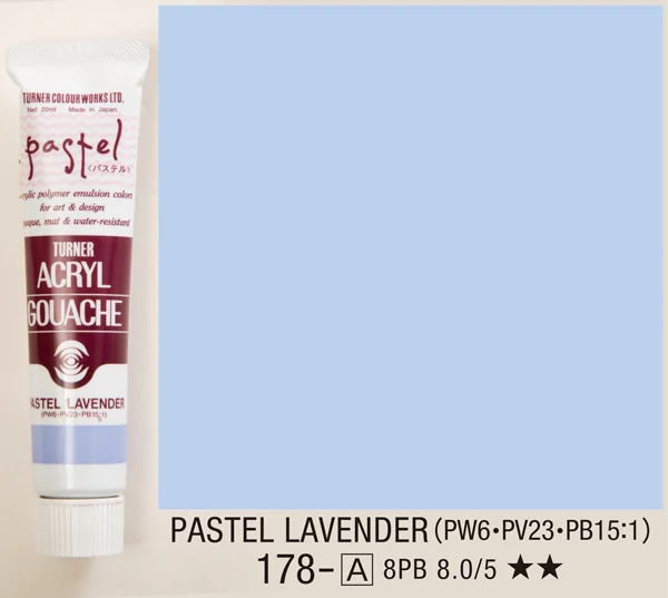 Akrilfesték 20ml Turner - 178 Pastel Lavender