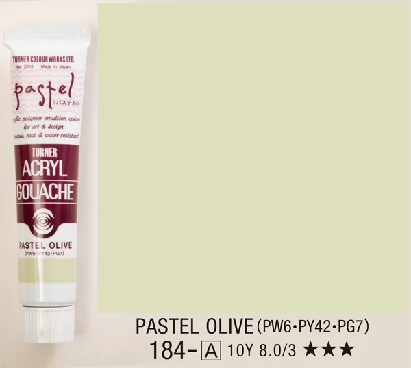 Akrilfesték 20ml Turner - 184 Pastel Olive