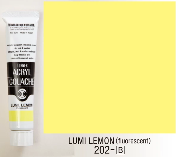 Akrilfesték 20ml Turner - 202 Lumi Lemon