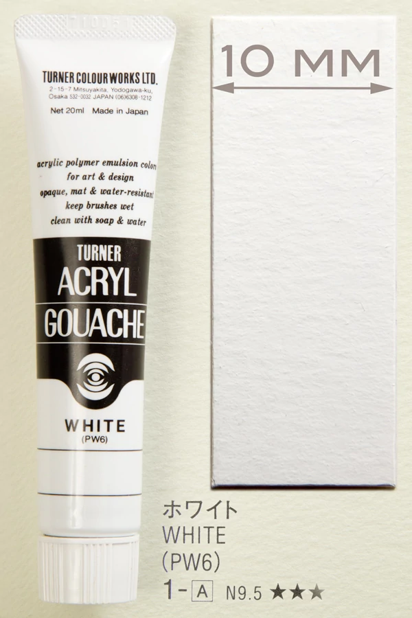 Akrilfesték 20ml Turner - 001 White