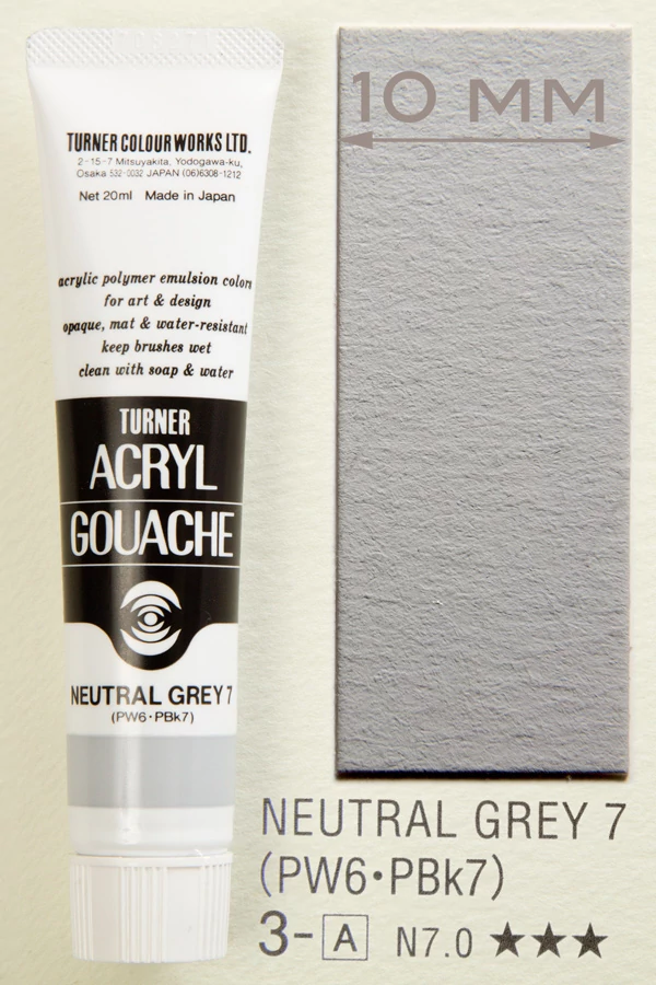 Akrilfesték 20ml Turner - 003 Neutral Grey 7.
