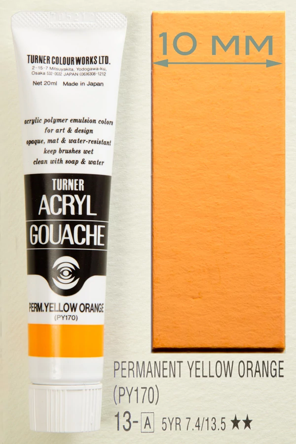 Akrilfesték 20ml Turner - 013 Permanent Yellow Orange