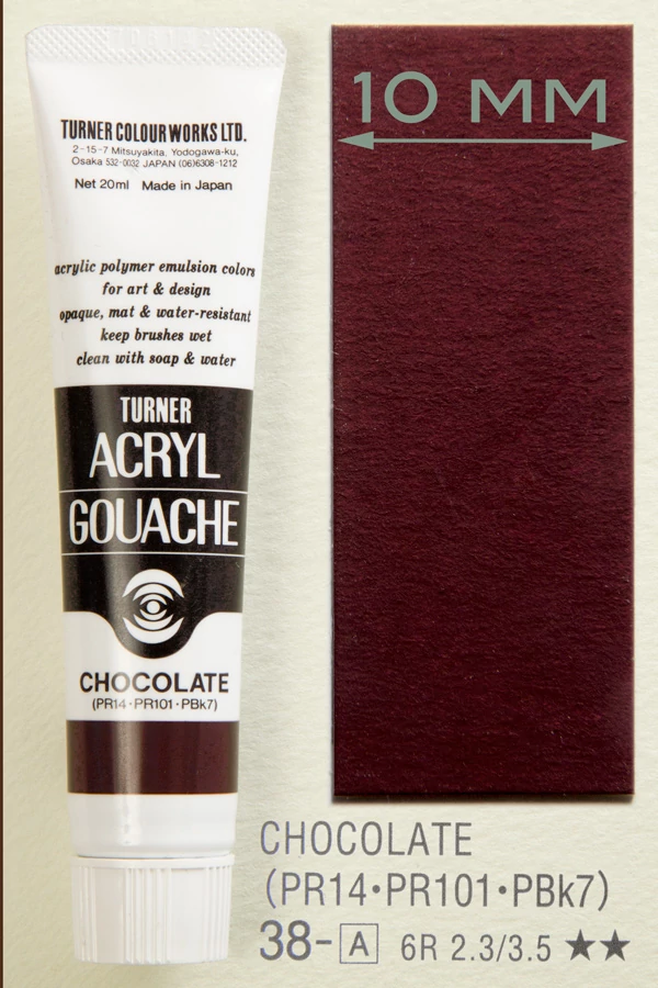 Akrilfesték 20ml Turner - 038 Chocolate